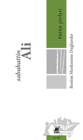Benim Meskenim Dağlardır - Bütün Şiirleri – Sabahattin Ali – Ayrıntı Yayınları kitap kapağı