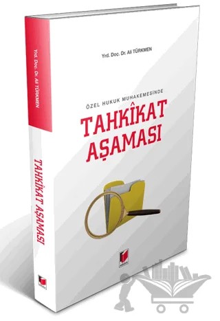Tahkikat Aşaması – Ali Türkmen – Adalet Yayınevi kitap kapağı