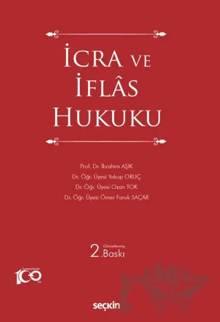 İcra ve İflas Hukuku – Kolektif – Seçkin Yayıncılık kitap kapağı