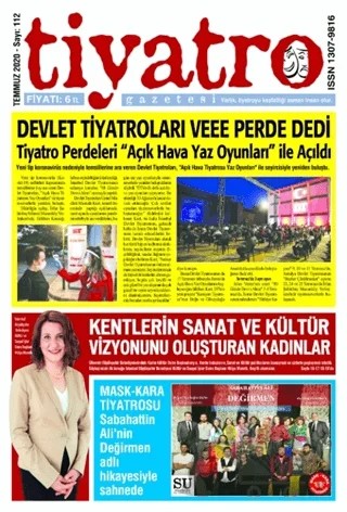 Tiyatro Gazetesi Sayı: 112 Temmuz 2020 – Tiyatro Gazetesi kitap kapağı