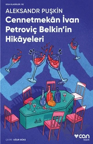 Cennetmekan İvan Petroviç Belkin'in Hikayeleri – Aleksandr Puşkin – Can Yayınları kitap kapağı