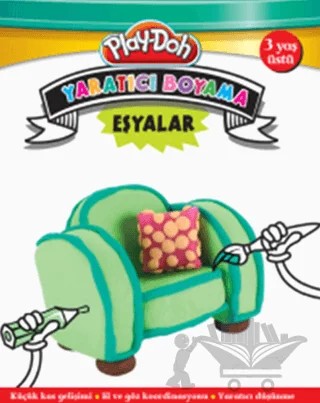 Play-Doh Yaratıcı Boyama - Eşyalar – Kolektif – Doğan Egmont Yayıncılık kitap kapağı