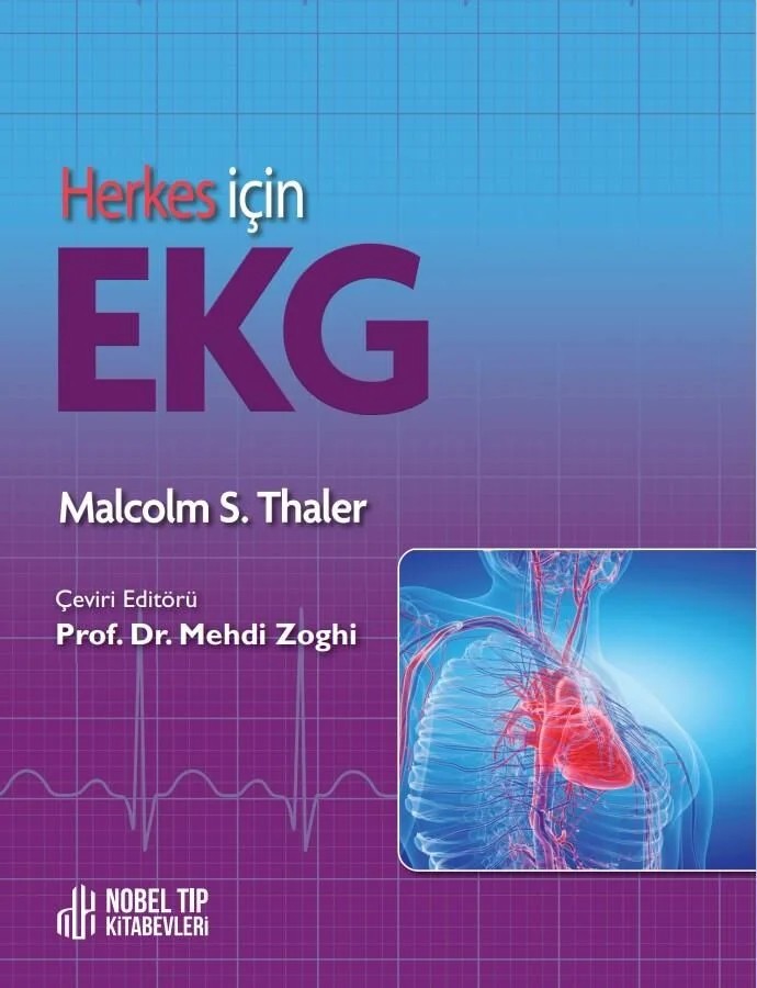 Herkes İçin EKG – Nobel Tıp Kitabevleri kitap kapağı