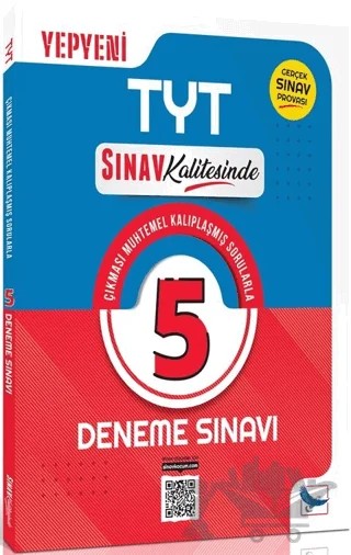 Sınav Kalitesinde TYT 5 Deneme – Kolektif – Sınav Yayınları kitap kapağı