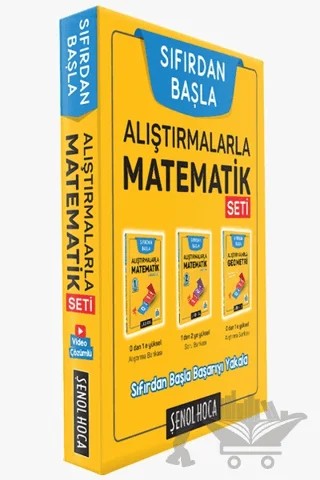Sıfırdan Başla Alıştırmalarla Matematik Seti Şenol Hoca – Kolektif – Şenol Hoca Yayınları kitap kapağı