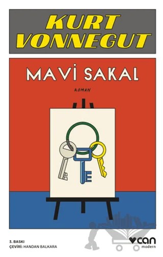 Mavi Sakal – Kurt Vonnegut – Can Yayınları kitap kapağı