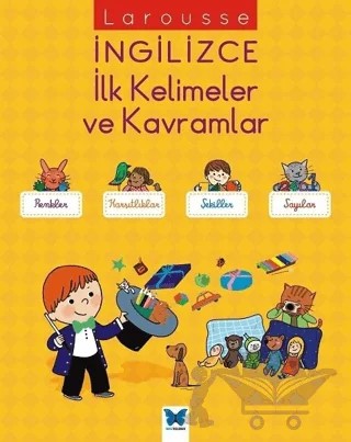 İngilizce İlk Kelimeler ve Kavramlar – Agnes Besson – Mavi Kelebek Yayınları kitap kapağı