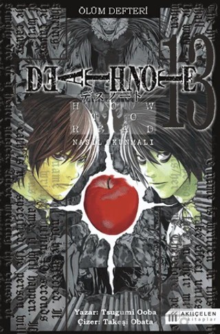 Death Note - Ölüm Defteri 13 – Tsugumi Ooba – Akıl Çelen Kitaplar kitap kapağı