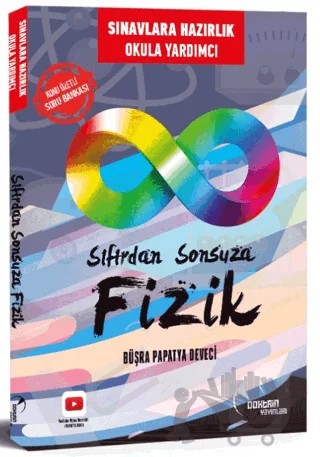 Sıfırdan Sonsuza Fizik Konu Özetli Soru Bankası – Büşra Papatya Deveci – Doktrin Yayınları kitap kapağı