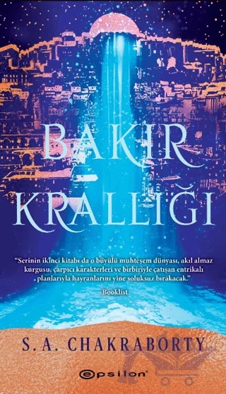 Bakır Krallığı – S.A. Chakraborty – Epsilon Yayınevi kitap kapağı