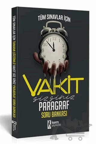 2021 KPSS Vakit Sizsiniz Tüm Sınavlar İçin Paragraf Soru Bankası – Gizem Ural – İSEM Yayıncılık kitap kapağı