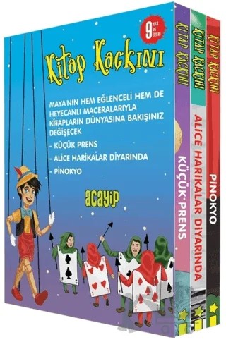 Kitap Kaçkını Kutulu Set – Mehtap Soyuduru Çiçek – Acayip Kitaplar kitap kapağı