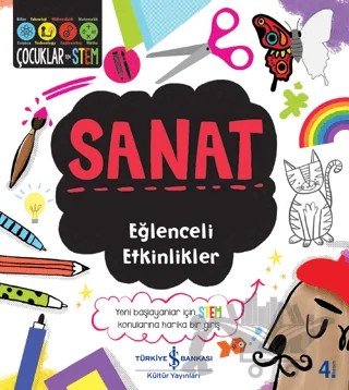 Sanat - Eğlenceli Etkinlikler – Jenny Jacoby – İş Bankası Kültür Yayınları kitap kapağı
