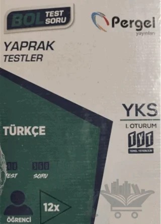 TYT Türkçe Kutu Test – Kolektif – Pergel Yayınları kitap kapağı