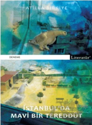 İstanbul’da Mavi Bir Tereddüt – Atilla Birkiye – Literatür Yayıncılık kitap kapağı