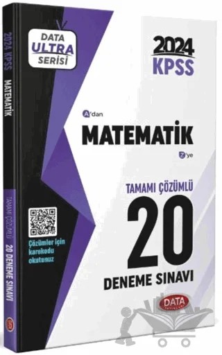 2024 KPSS Ultra Serisi Matematik 20 Deneme Sınavı – Kolektif – Data Yayınları kitap kapağı