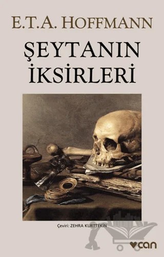 Şeytanın İksirleri – Ernst Theodor Amadeus Hoffmann – Can Yayınları kitap kapağı