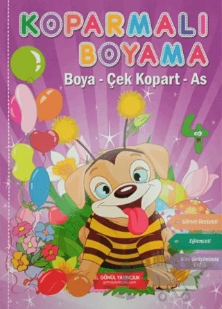 Koparmalı Boyama 4 – Kolektif – Gönül Yayıncılık kitap kapağı