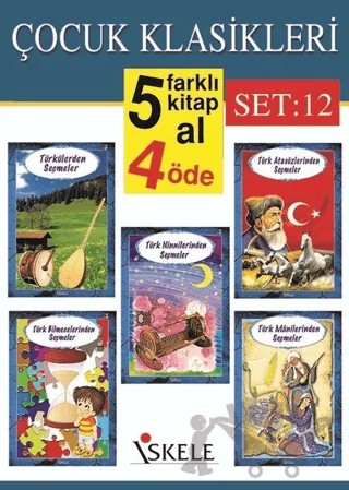 Çocuk Klasikleri (5 Kitap Takım) Set: 12 – Kolektif – İskele Yayıncılık kitap kapağı