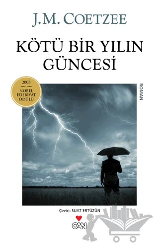 Kötü Bir Yılın Güncesi – J. M. Coetzee – Can Yayınları kitap kapağı