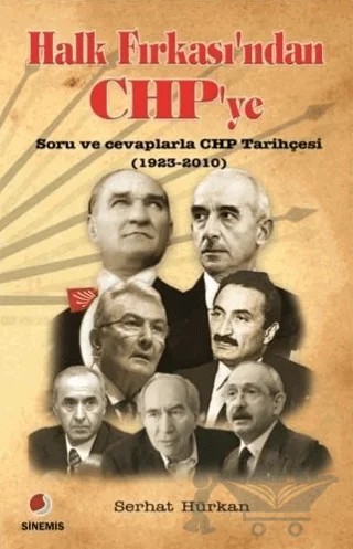 Halk Fırkası’ndan CHP’ye – Serhat Hürkan – Sinemis Yayınları kitap kapağı