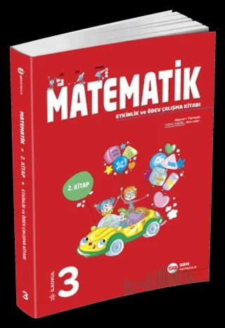 3. Sınıf Matematik Etkinlik ve Ödev Çalışma Kitabı 2 – Kolektif – SBM Yayıncılık kitap kapağı