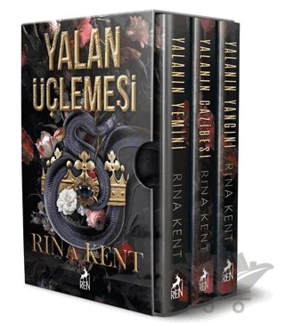 Yalan Üçlemesi – Rına Kent – Ren Kitap kitap kapağı