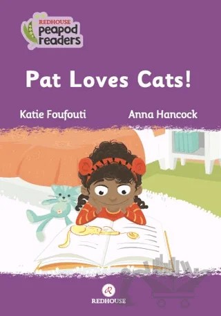 Pat Loves Cats! – Katie Foufouti – Redhouse Yayınları kitap kapağı