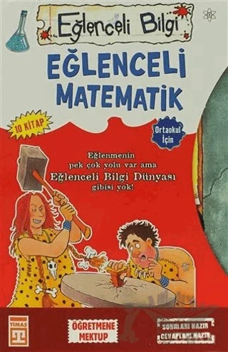 Eğlenceli Matematik (10 Kitap Takım, Kutulu) / (Defter Hediyeli) – Ahmet Öz, Kjartan Poskitt, Serhan Büyükkeçeci, Şakir Ural, Yusuf Bitir – Timaş Çocuk kitap kapağı