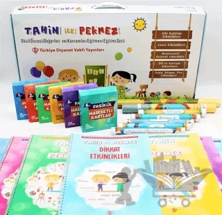 Tahin İle Pekmez Eğitmen Seti – Nigar Büşra Bahçeci, Menşure Şuşoğlu, Kevser Ataseven – Türkiye Diyanet Vakfı Yayınları kitap kapağı