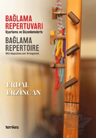 Bağlama Repertuvarı – Erdal Erzincan – Temkeş Müzik kitap kapağı