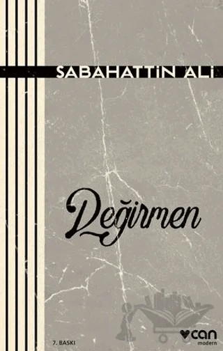 Değirmen – Sabahattin Ali – Can Yayınları kitap kapağı