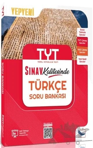 2024 Sınav Kalitesinde TYT Türkçe Soru Bankası – Kolektif – Sınav Yayınları kitap kapağı