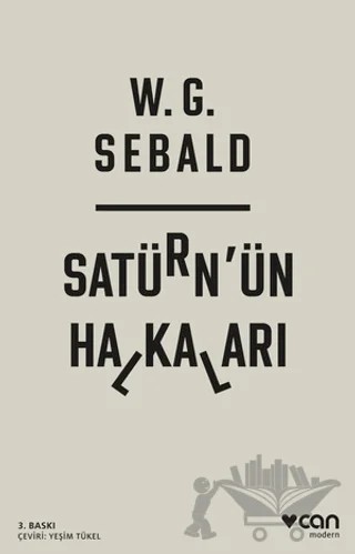 Satürn'ün Halkaları – W. G. Sebald – Can Yayınları kitap kapağı