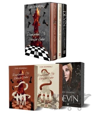 Can Dikmenli İmzalı Kutulu Set (3 Takım Kitap) – Can Dikmenli – Dokuz Yayınları kitap kapağı