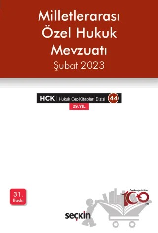 Milletlerarası Özel Hukuk Mevzuatı – Kolektif – Seçkin Yayıncılık kitap kapağı