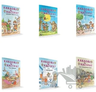 Karagöz ile Hacivat (6 Kitap Takım) – Suat Karadağ – Damla Yayınevi kitap kapağı