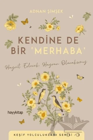 Kendine De Bir Merhaba – Adnan Şimşek – Hayykitap kitap kapağı