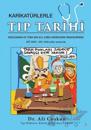 Karikatürlerle Tıp Tarihi – Ali Çoşkun – Cinius Yayınları kitap kapağı