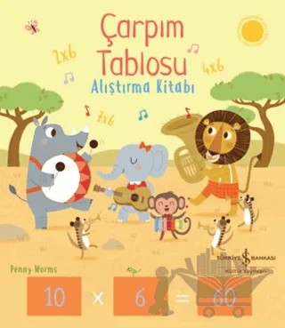 Çarpım Tablosu Alıştırma Kitabı – Penny Worms – İş Bankası Kültür Yayınları kitap kapağı