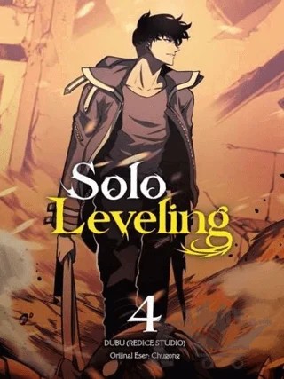 Solo Leveling Webtoon Cilt 4 – Chugong – Komikşeyler Yayıncılık kitap kapağı