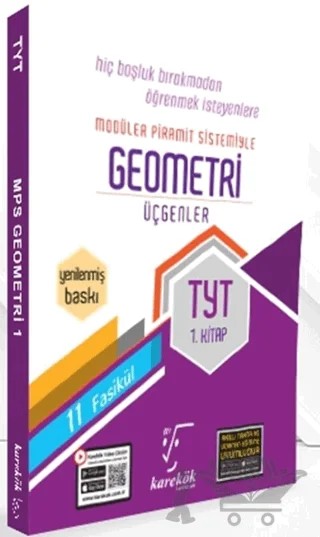 TYT Geometri Üçgenler 1. Kitap MPS 11 Fasikül – Kolektif – Karekök Yayıncılık kitap kapağı