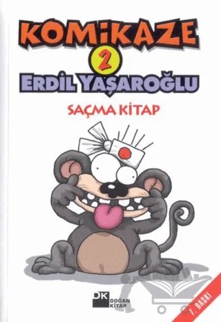 Komikaze 2 - Saçma Kitap – Erdil Yaşaroğlu – Doğan Kitap kitap kapağı