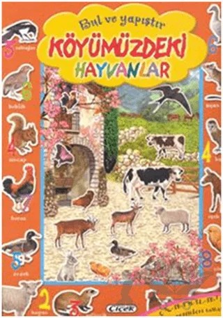 Köyümüzdeki Hayvanlar – Kolektif – Çiçek Yayıncılık kitap kapağı