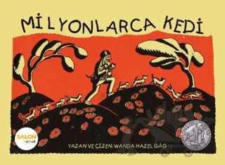 Milyonlarca Kedi – Wanda Hazel Gag – Salon Yayınları - Çocuk kitap kapağı