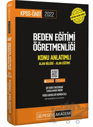 2022 KPSS ÖABT Beden Eğitimi Konu Anlatımlı – Kolektif – Pegem Akademi Yayıncılık kitap kapağı