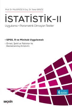 İstatistik – II Uygulama – Parametrik Olmayan Testler – Filiz Ersöz, Taner Ersöz – Seçkin Yayıncılık kitap kapağı