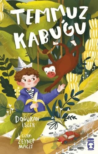 Temmuz Kabuğu – Doğukan İşler – Timaş Çocuk kitap kapağı