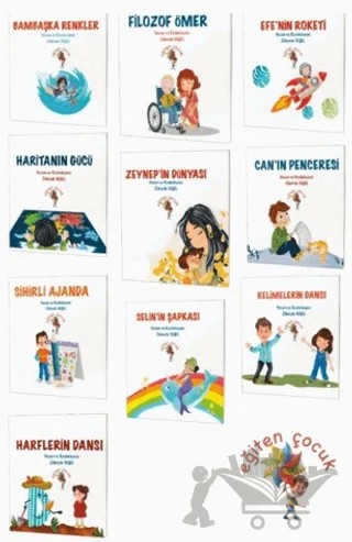 Özel Gereksinimli Çocuklar İçin Hikayeler (10 Kitaplık Set) – Zübeyde Taşel – Eğiten Kitap kitap kapağı