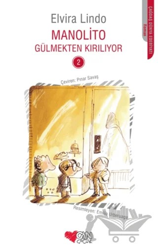 Manolito Gülmekten Kırılıyor – Elvira Lindo – Can Çocuk Yayınları kitap kapağı